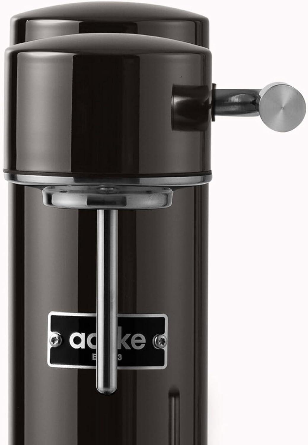 image:imageAarke Carbonator lll Sparkling amp Carbonation Water Machine Stainless Steel with PET BPAFree Reusable Bottle Volume 1L34 fl oz BurgundyAAC3Black Chrome