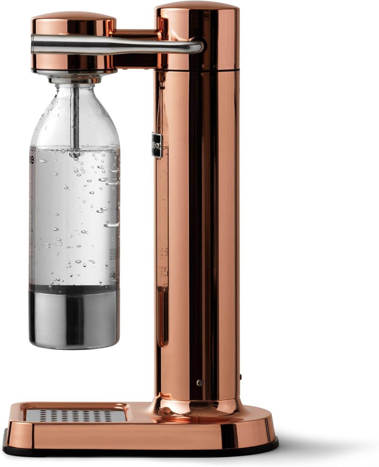 image:imageAarke Carbonator lll Sparkling amp Carbonation Water Machine Stainless Steel with PET BPAFree Reusable Bottle Volume 1L34 fl oz BurgundyAAC3Copper