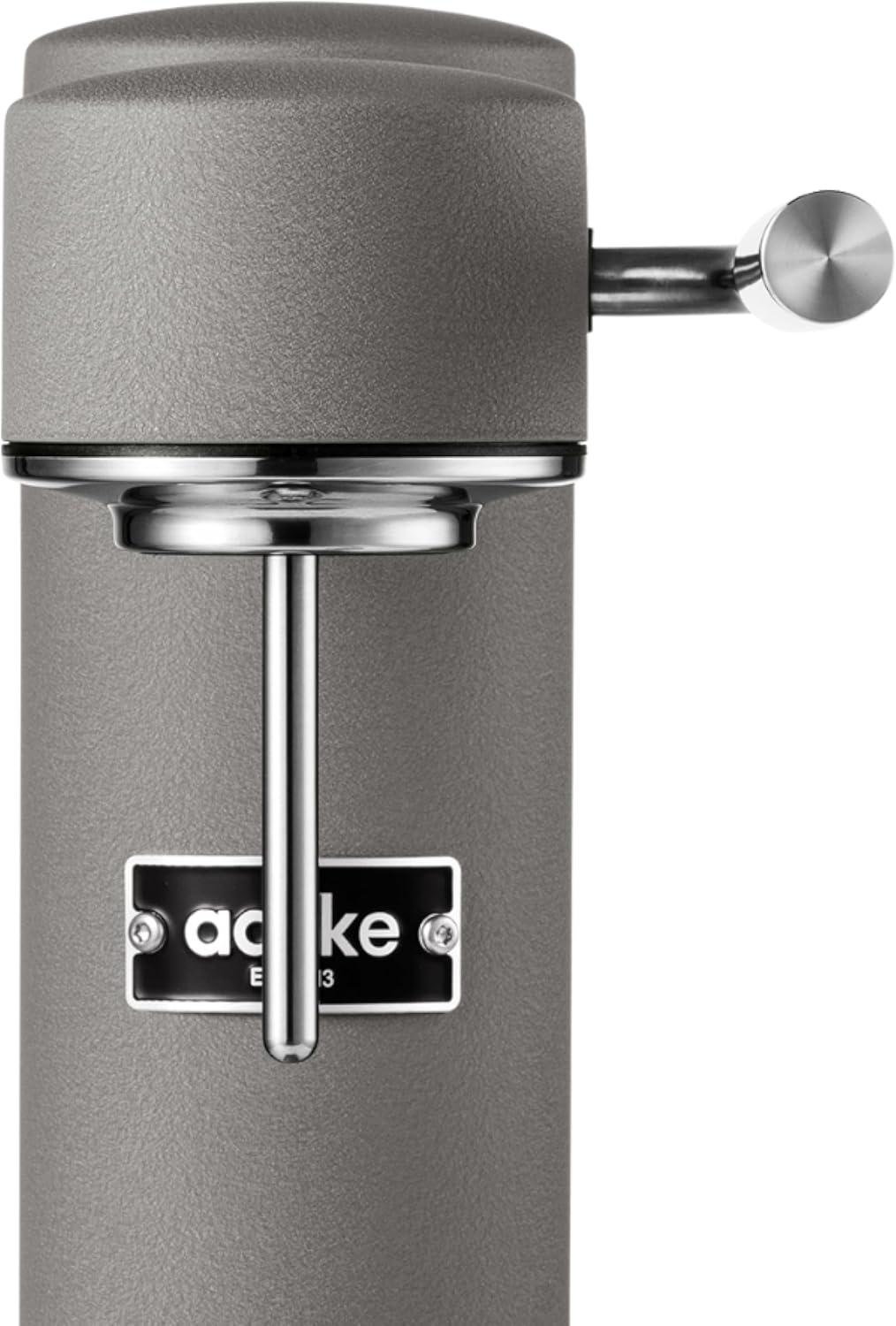 image:imageAarke Carbonator lll with CO2 Cylinder Sparkling amp Carbonation Water Machine Stainless Steel with PET BPAFree Reusable Bottle Volume 1L34 fl oz Matte WhiteAAC3Matte Grey