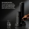 Aarke Carbonator Pro, Sparkling & Carbonation Water Machine, Stainless Steel with Glass Reusable Bottle Volume 800 mL/27 fl oz (Matte Black)(AACPRO Matte Black)