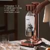 Aarke Carbonator lll, Sparkling & Carbonation Water Machine, Stainless Steel with PET BPA-Free Reusable Bottle Volume 1L/34 fl oz (Burgundy)(AAC3-Copper)