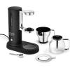 Aarke Coffee Maker – Electric 10 Cup / 42 fl oz Drip Brewer with Automatic Drip-Stop, Glass Carafe, Brews Full Pot in Under 6 Minutes, SCA Certified, Stainless Steel(Matte Black)