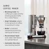 Aarke Coffee Maker – Electric 10 Cup / 42 fl oz Drip Brewer with Automatic Drip-Stop, Glass Carafe, Brews Full Pot in Under 6 Minutes, SCA Certified, Stainless Steel(Stainless Steel)