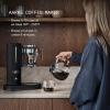 Aarke Coffee Maker – Electric 10 Cup / 42 fl oz Drip Brewer with Automatic Drip-Stop, Glass Carafe, Brews Full Pot in Under 6 Minutes, SCA Certified, Stainless Steel(Matte Black)