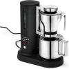 Aarke Coffee Maker – Electric 10 Cup / 42 fl oz Drip Brewer with Automatic Drip-Stop, Glass Carafe, Brews Full Pot in Under 6 Minutes, SCA Certified, Stainless Steel(Matte Black w/ Thermal Jug)