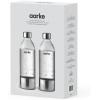 Aarke Extra PET Stainless Steel Reusable Bottle for Carbonator l, ll, and 3, BPA-Free and Non-Toxic, 1L/34 fl oz (2-Pack)(1L/34 fl oz (Pack of 2))