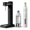Aarke Carbonator lll, Sparkling & Carbonation Water Machine, Stainless Steel with PET BPA-Free Reusable Bottle Volume 1L/34 fl oz (Burgundy)(AAC3-Matte Black)