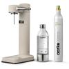 image:imageAarke Carbonator lll Sparkling amp Carbonation Water Machine Stainless Steel with PET BPAFree Reusable Bottle Volume 1L34 fl oz BurgundyAAC3Sand
