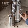 Aarke Coffee Grinder – Electric Coffee Bean Grinder, Stainless Steel, Adjustable Grind Size Dial, Large Capacity(Stainless)