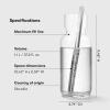 Aarke Nesting Carafe Crystal Glass (1.1 Litre) and Stainless Steel Bar Spoon(1.1 L)