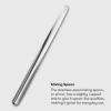 Aarke Nesting Carafe Crystal Glass (1.1 Litre) and Stainless Steel Bar Spoon(1.1 L)