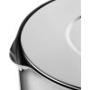 aarke Thermal Jug – Premium Double-Wall Vacuum Insulated Stainless Steel Coffee Carafe with Push-and-Pour Lid, 10 Cup Capacity, Seamless Integration Coffee Maker(Stainless)