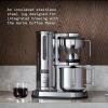 aarke Thermal Jug – Premium Double-Wall Vacuum Insulated Stainless Steel Coffee Carafe with Push-and-Pour Lid, 10 Cup Capacity, Seamless Integration Coffee Maker(Stainless)
