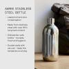 aarke To-Go Carbonator Pro Bottle – Stainless Steel Insulated Travel Water Bottle with Lid, Reusable 24 Hour Carbonation, Compatible with Only Carbonator Pro, 500 ml/17 fl oz(27.1 Ounces)