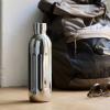 aarke To-Go Carbonator Pro Bottle – Stainless Steel Insulated Travel Water Bottle with Lid, Reusable 24 Hour Carbonation, Compatible with Only Carbonator Pro, 500 ml/17 fl oz(33.5 Ounces)
