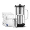 Aarke Purifier Regular 1.18L Glass Pitcher Bundle w/Steel Filter, BPA-Free, 3 Enriched + 1 Pure Granules – Filters & Adds Minerals(5 Cups / 1.18L – Pure Bundle)