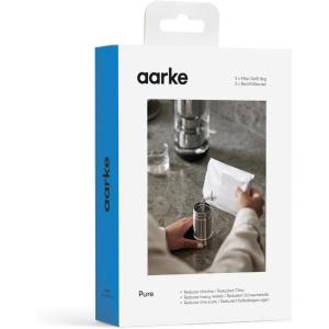 Aarke Enriched Filter Refill Granules – Minerals Infused for Alkaline pH, Eco-Friendly, 8-Week Performance, Compatible With Purifier Pitchers (3 pack)(aarke Pure)