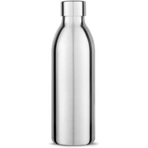 aarke To-Go Bottle – Stainless Steel Insulated Travel Water Bottle with Lid, Reusable 24 Hour Carbonation, Compatible with Only Carbonator 3, 1L/34 fl oz(22 Ounces)